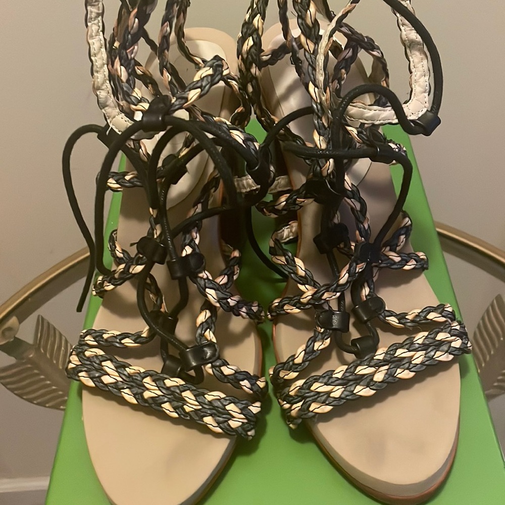 Groove Addison Stacked Heels Sandals